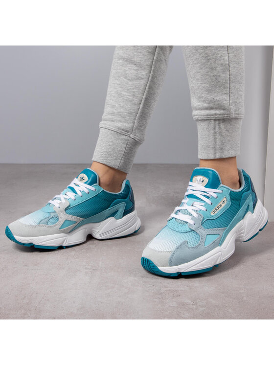 adidas Buty Falcon W EF1963 Niebieski Modivo.pl