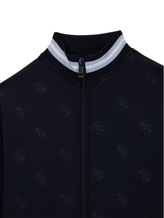 Guess Guess Pulóver L6RQ09 KAZQ2 Sötétkék Regular Fit