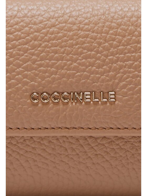 Coccinelle Coccinelle Portafoglio METALLIC S24 Beige