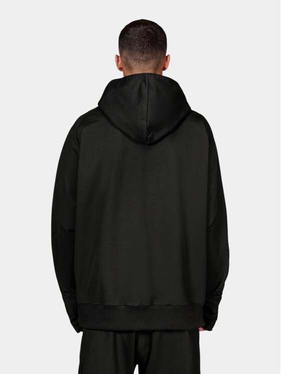 MADE BY SOCIETY MADE BY SOCIETY Kurtka anorak Bone Ritual - H18004 Czarny Basic Fit