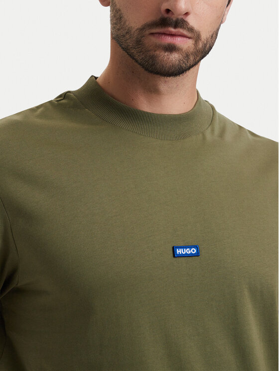 HUGO HUGO T-Shirt Nieros 50509991 Grün Regular Fit