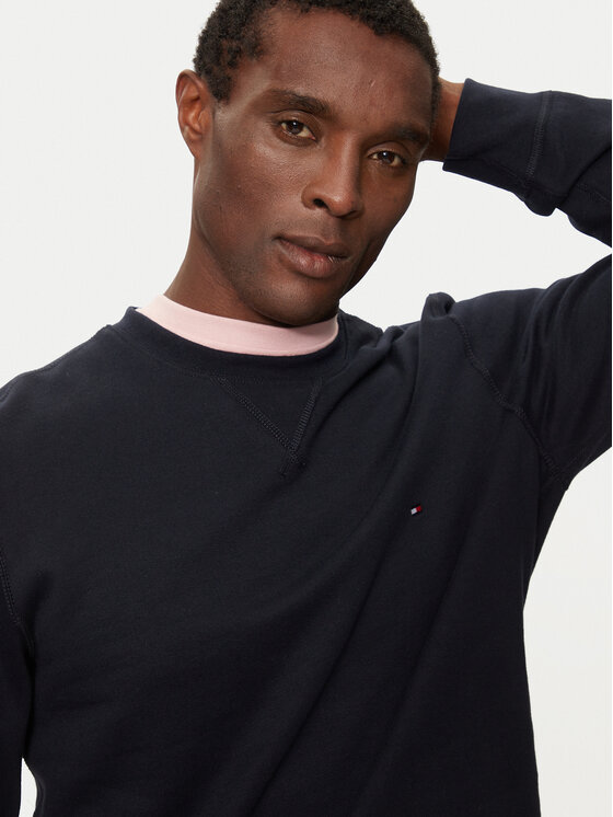 Tommy Hilfiger Tommy Hilfiger Суитшърт Essential MW0MW37232 Тъмносин Regular Fit