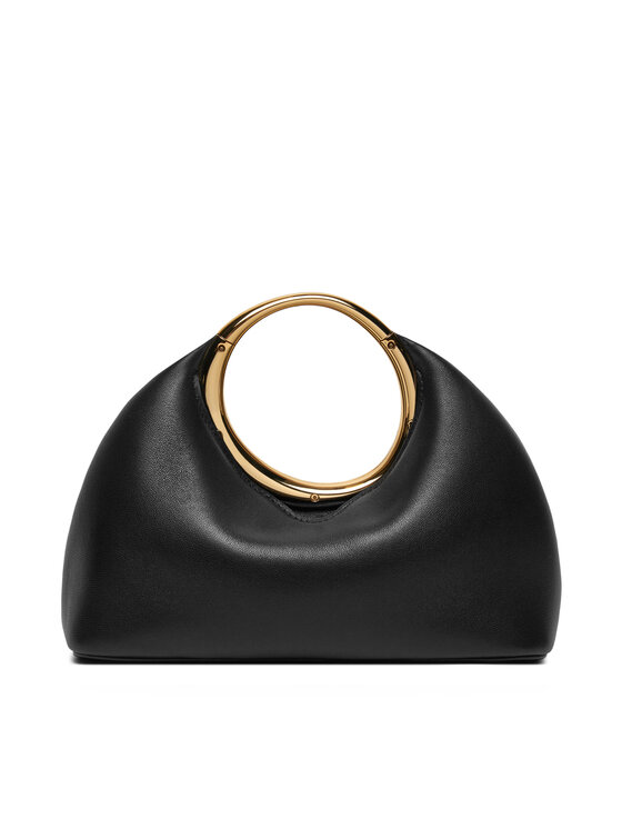 JACQUEMUS JACQUEMUS Ročna torba Mini ring handbag 241BA395 Črna