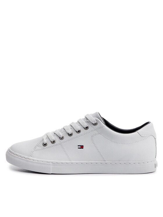 Tommy Hilfiger Tommy Hilfiger Сникърси Essential Leather Sneaker FM0FM02157 Бял