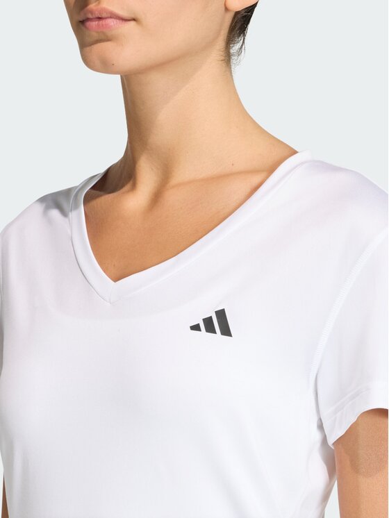 adidas adidas Koszulka techniczna 158819 Biały Slim Fit