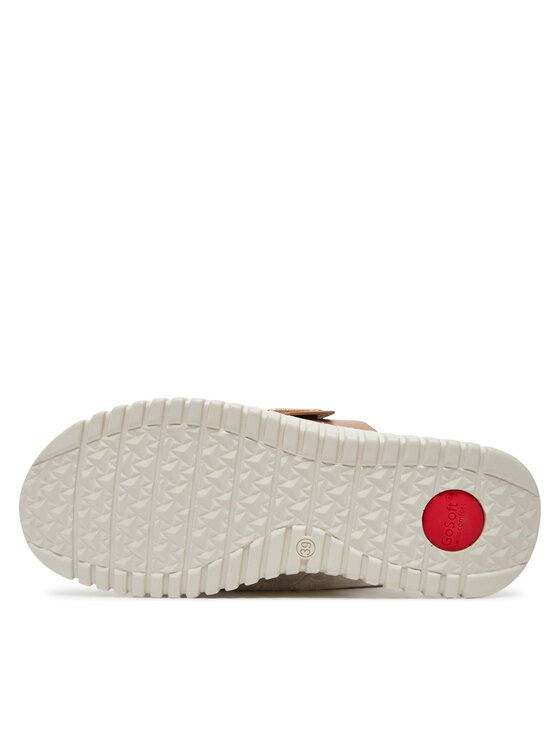 Go Soft Go Soft Klapki LA3J9143-1 Złoty