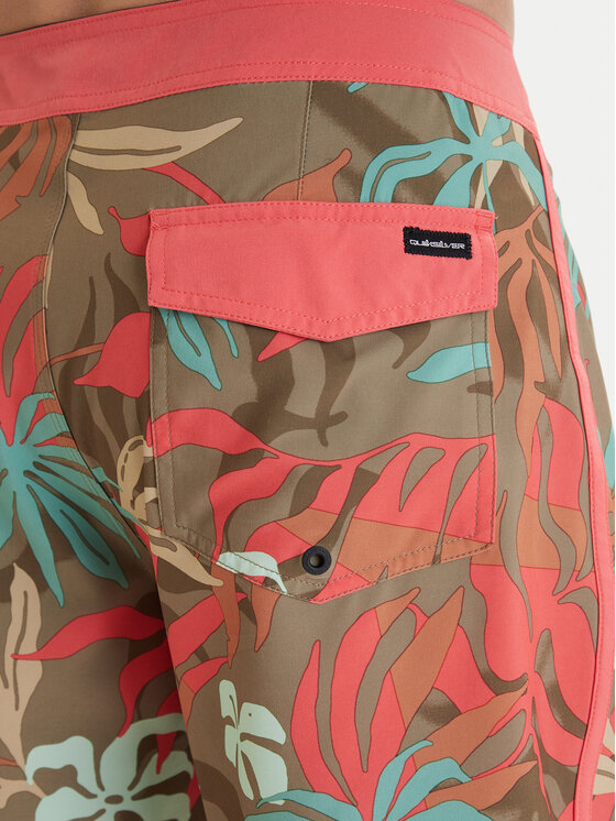Quiksilver Quiksilver Pantaloni scurți pentru înot Surfsilk Scallop 18" EQYBS04862 Bej Regular Fit