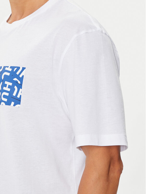 HUGO Hugo T-shirt Nalayo 50515203 Bianco Regular Fit