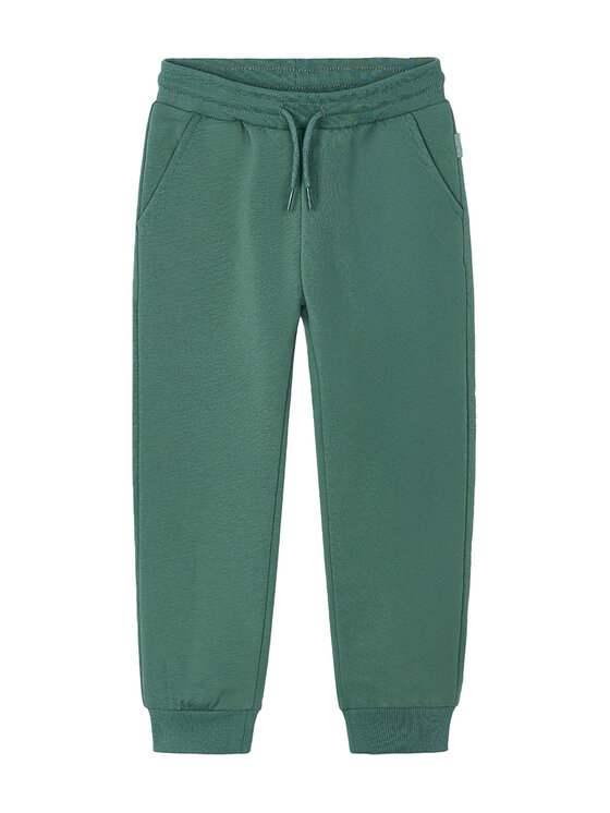 Mayoral Spodnie dresowe 725 Zielony Regular Fit