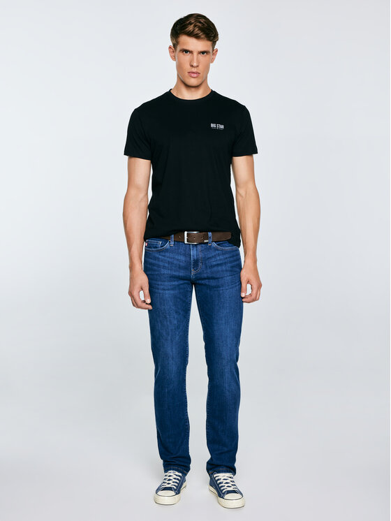 BIG STAR BIG STAR T-Shirt TATISAR Czarny Basic Fit