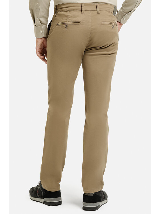 Cross Jeans Cross Jeans Chinosy F 194-958 Beżowy Tapered Leg