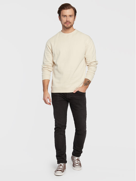 Felpa 3611412 Écru Oversize