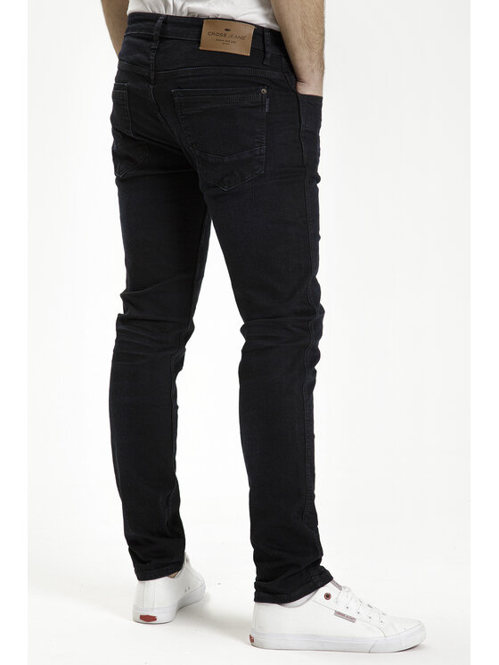 Cross Jeans Cross Jeans Jeansy E 185-188 Granatowy Slim Fit