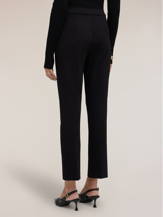Motivi Motivi Spodnie materiałowe P05JQ004851N033 Czarny Slim Fit