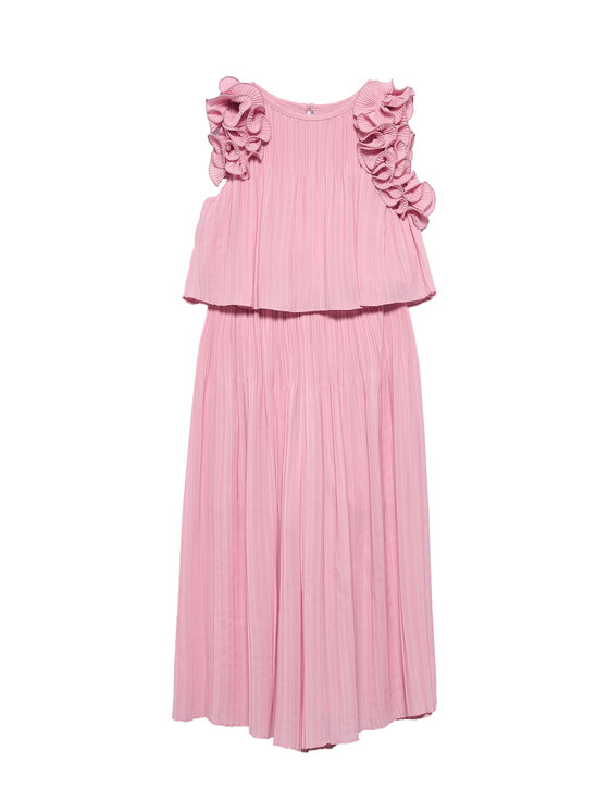 Abel & Lula Abel & Lula Set Bluse und Hose 5285 Rosa Regular Fit