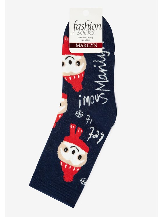 Poupée Marilyn Poupée Marilyn Skarpety damskie SANTA SLOTH Granatowy