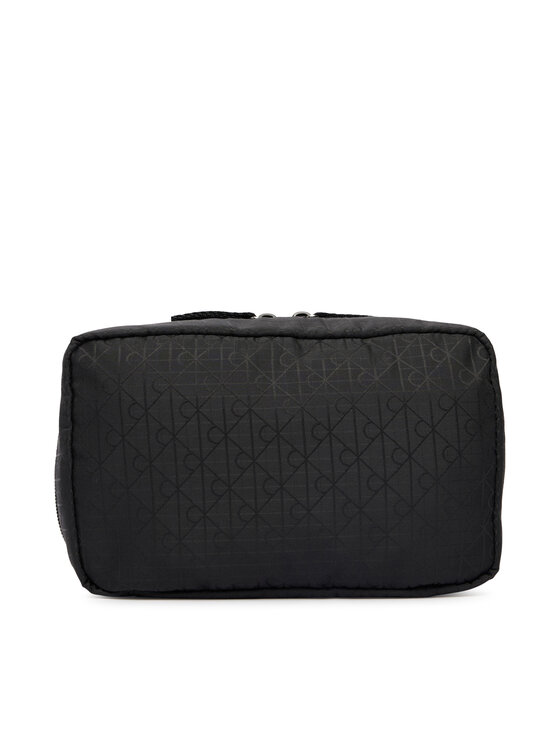 Calvin Klein Calvin Klein Kosmetiktasche Emblem Aop Washbag LV04D1208G Schwarz