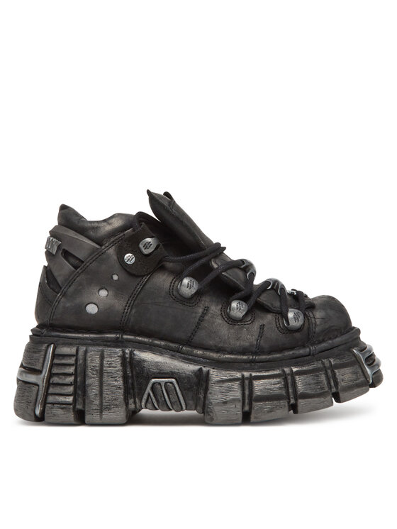NEW ROCK Sneakersy M-106NC-C1 Čierna