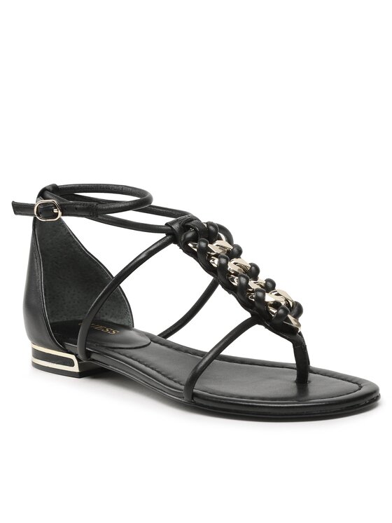 Guess Guess Sandali Cadha FL6CDH LEA21 Črna