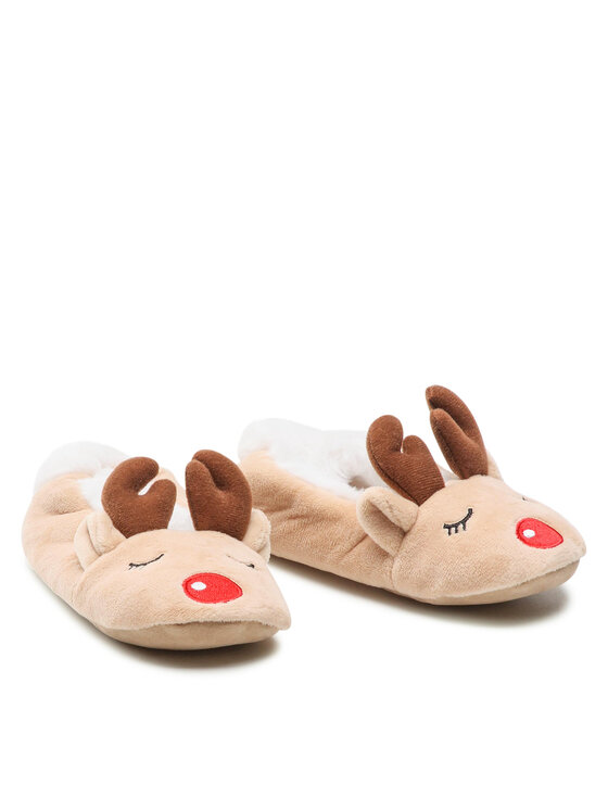 Action Boy Action Boy Hausschuhe AGK22713 Beige