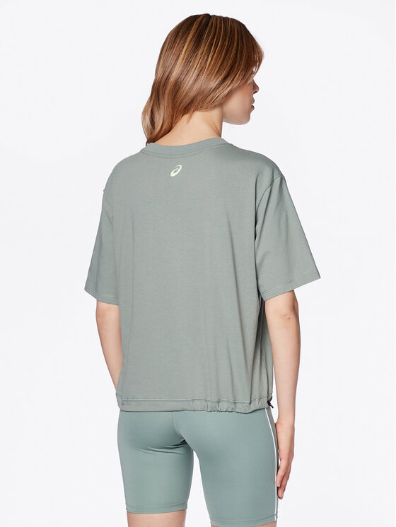 Asics Asics T-shirt Tiger 2032C509 Verde Relaxed Fit