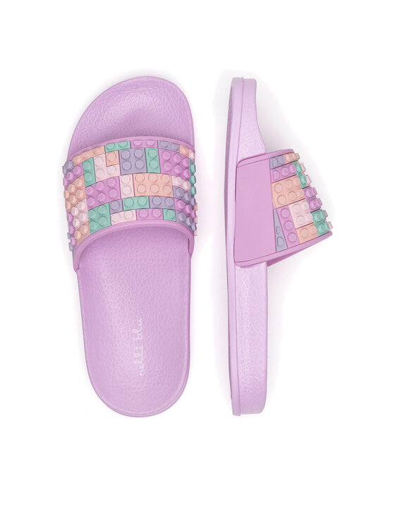 Nelli Blu Nelli Blu Pantoletten P3047043D Rosa
