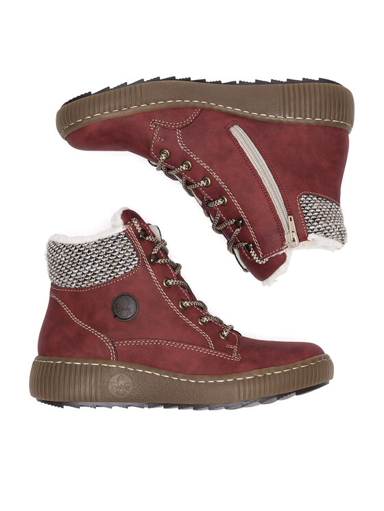 Rieker Rieker Stiefeletten Z6620-33 Rot