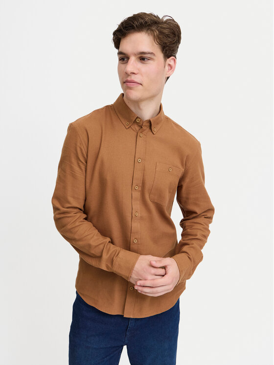 Blend Blend Cămașă Shirt 20717140 Maro Regular Fit