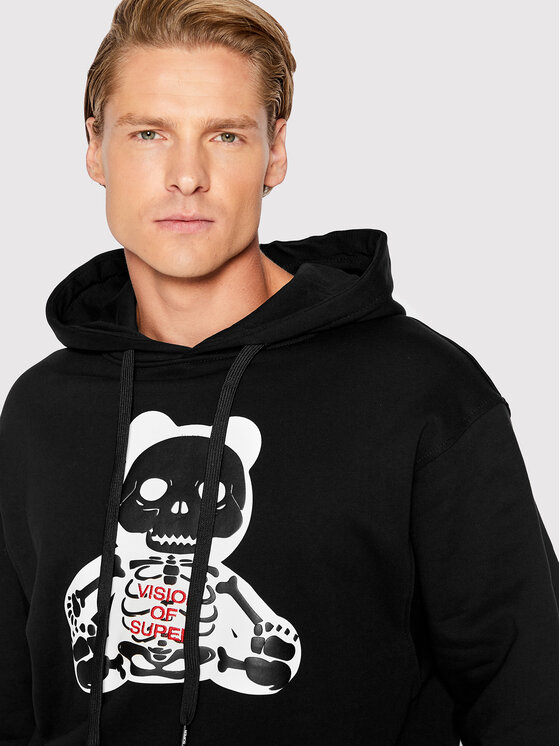 Vision Of Super Vision Of Super Mikina VS00377 Černá Regular Fit