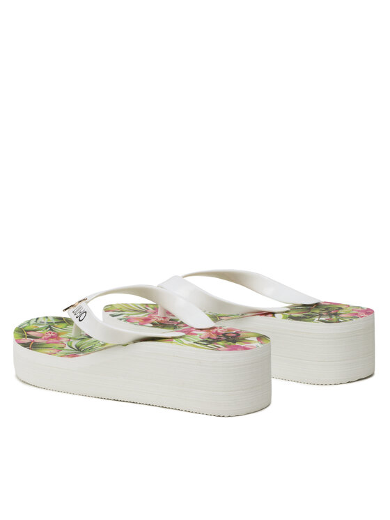 Infradito Cibattina Alta Beac VA3105 E0396 Bianco