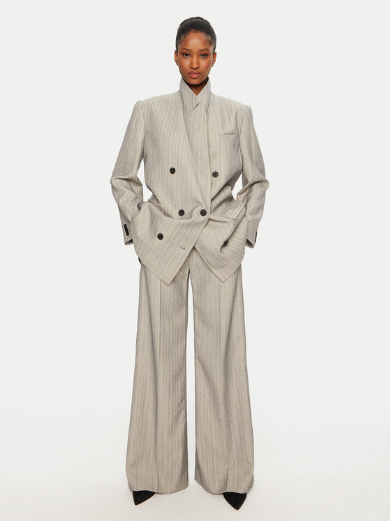 Munthe Munthe Marynarka 244151224410 Szary Regular Fit