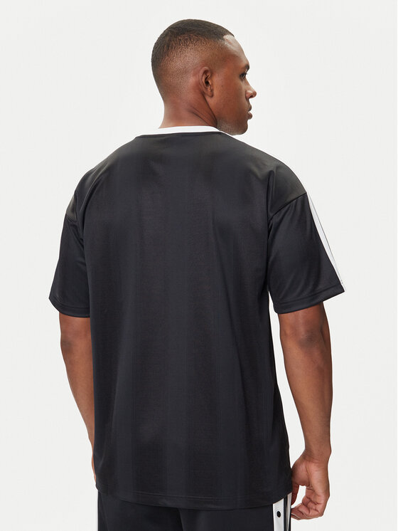 adidas adidas T-shirt adicolor Jacquard JW5876 Crna Loose Fit