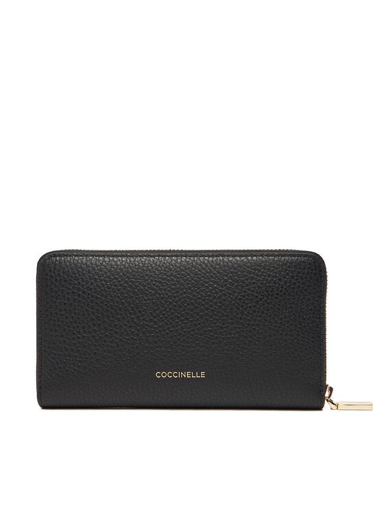 Coccinelle Coccinelle Великий жіночий гаманець SSL Coccinelle C-Me E2 SSL 11 32 21 Чорний