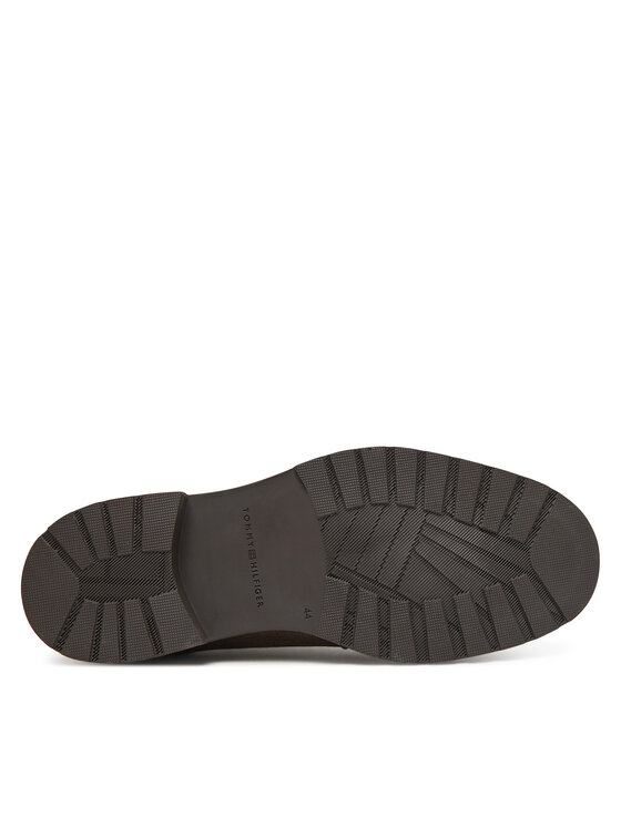 Tommy Hilfiger Tommy Hilfiger Poltopánky Cleated Derby FM0FM05770 Hnedá