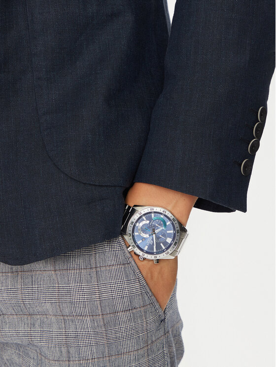 Casio Casio Ročna ura EFV-620D-2AVUEF Srebrna
