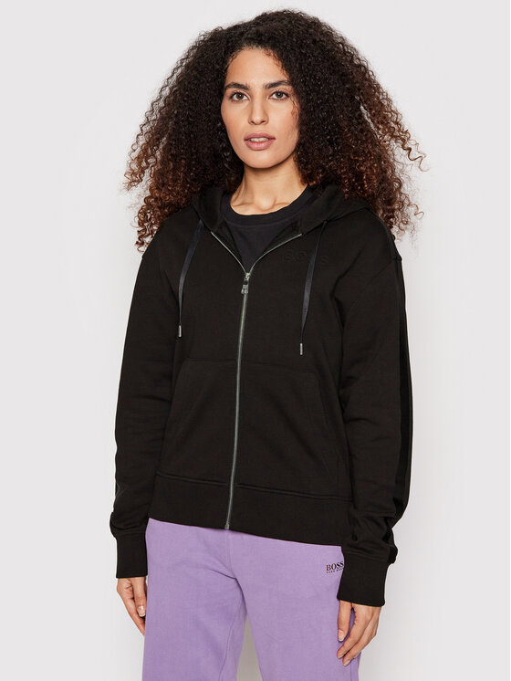 Boss Суитшърт C_Ensy_So 50466239 Черен Relaxed Fit