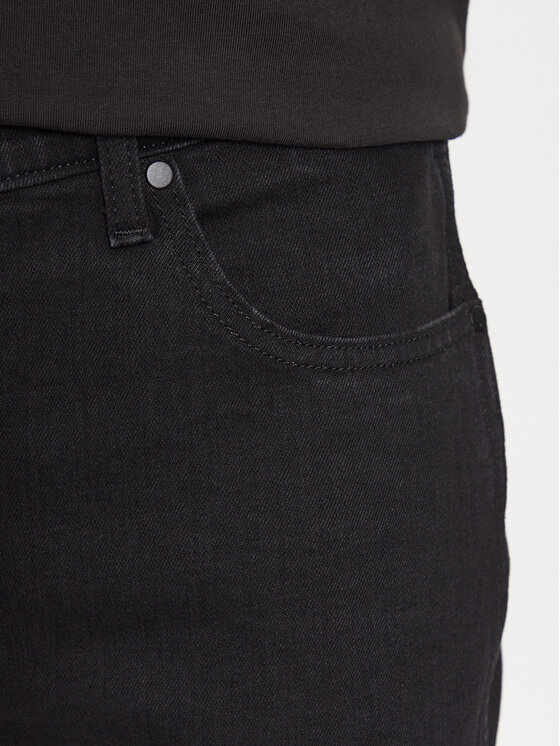 Wrangler Wrangler Jeansy Larston 112341423 Czarny Slim Fit