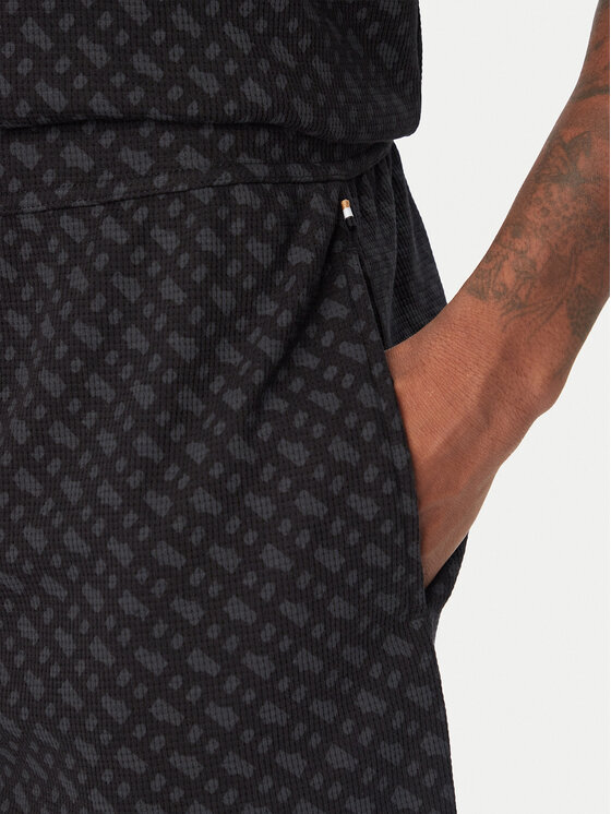 BOSS BOSS Szorty piżamowe 50571393 Czarny Regular Fit