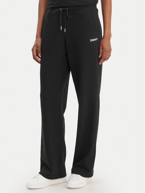 DKNY Sport Pantaloni trening DP6P3794 Negru Regular Fit
