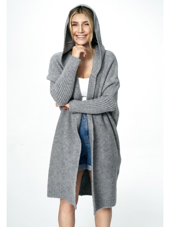 FIGL FIGLFIGL Maglione M901 Grigio Oversize