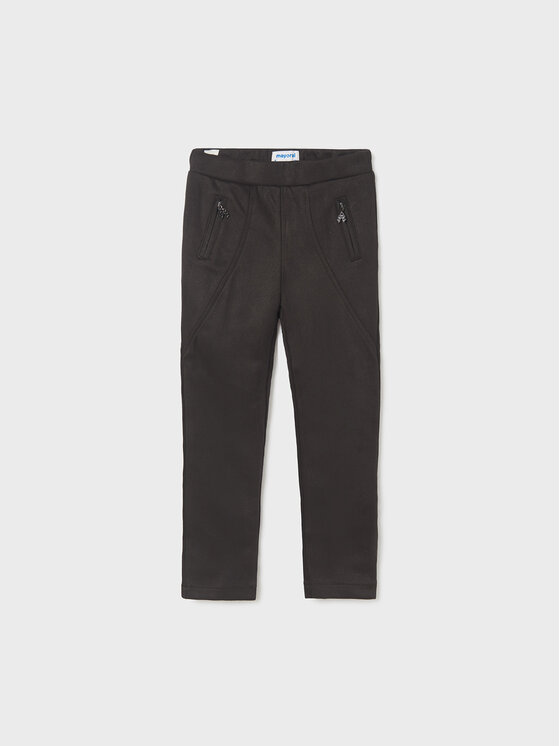 Mayoral Mayoral Pantaloni di tessuto 4501 Nero Regular Fit