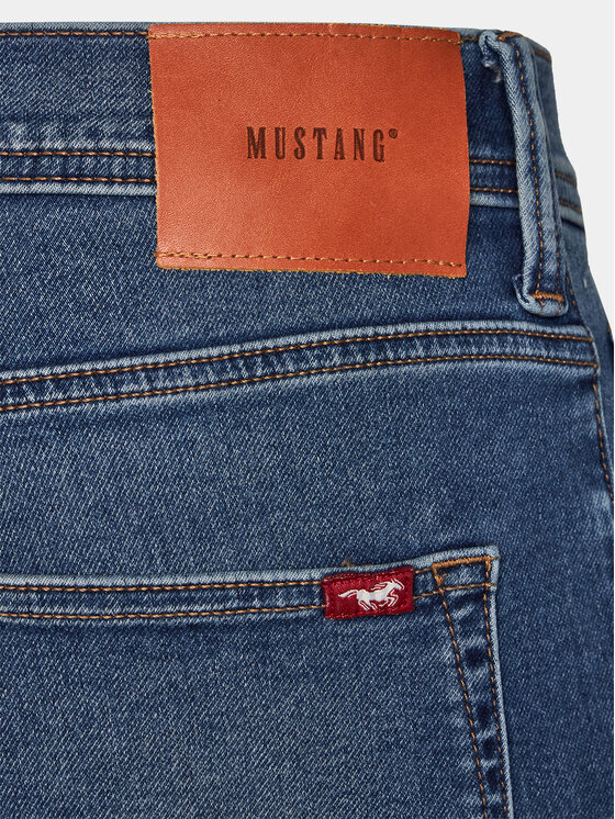 Mustang Mustang Farmer Oregon 1013712 Kék Slim Fit
