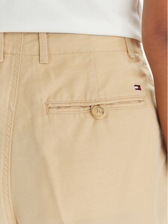 Tommy Hilfiger Tommy Hilfiger Bermudu šorti WW0WW41771 Bēšs Relaxed Fit