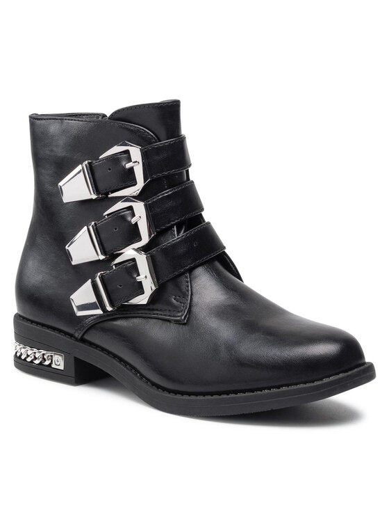 DeeZee DeeZee Μποτάκια WS5168-02 Μαύρο