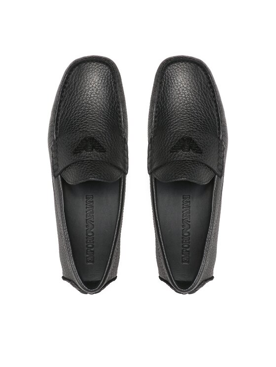 Emporio Armani Emporio Armani Mokasini X4B124 XF665 00002 Črna