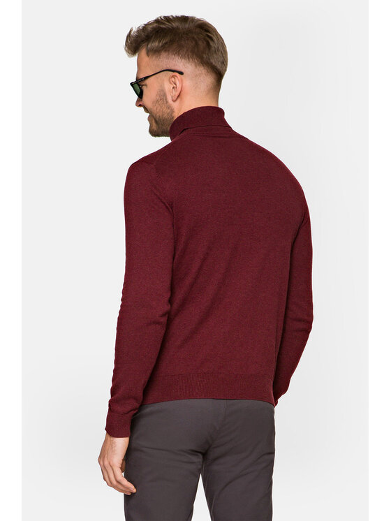 Lancerto Lancerto Golf Armando Bordowy Regular Fit