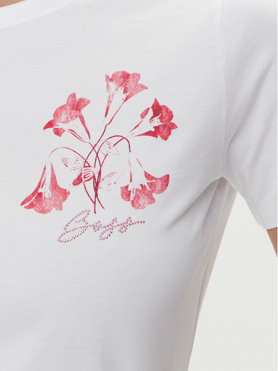 BOSS BOSS T-Shirt C_Elogo 50535322 Biały Regular Fit