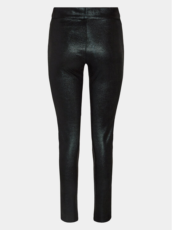 Olsen Olsen Riidest püksid 14002117 Must Slim Fit