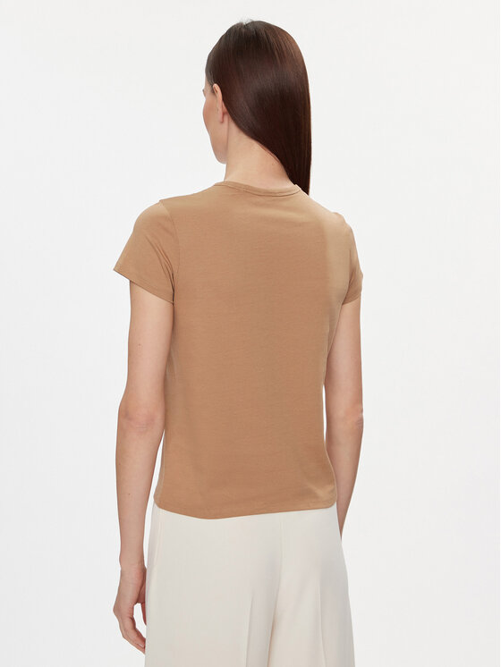 BOSS Boss T-krekls 50514738 Bēšs Regular Fit
