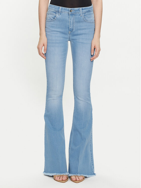 Damskie Jeansy Rinascimento, Rozmiar XL, Niebieskie, CFC0117717003